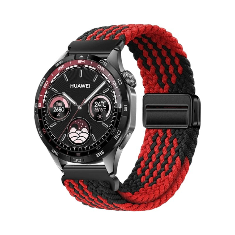 Hyman HUAWEI 拼色編織磁吸錶帶 - hkwatchbandco