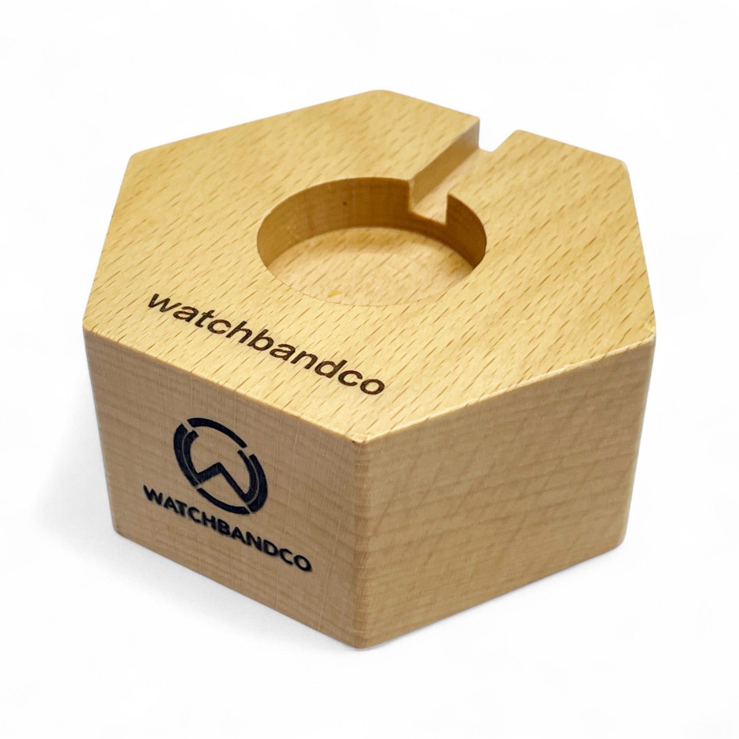 Apple Watch 木製雷射刻印客製化充電底座 - hkwatchbandco