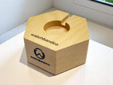 Apple Watch 木製雷射刻印客製化充電底座 - hkwatchbandco