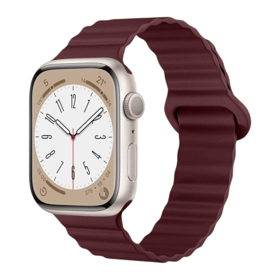 Ace Apple 矽膠單色錶帶 - hkwatchbandco