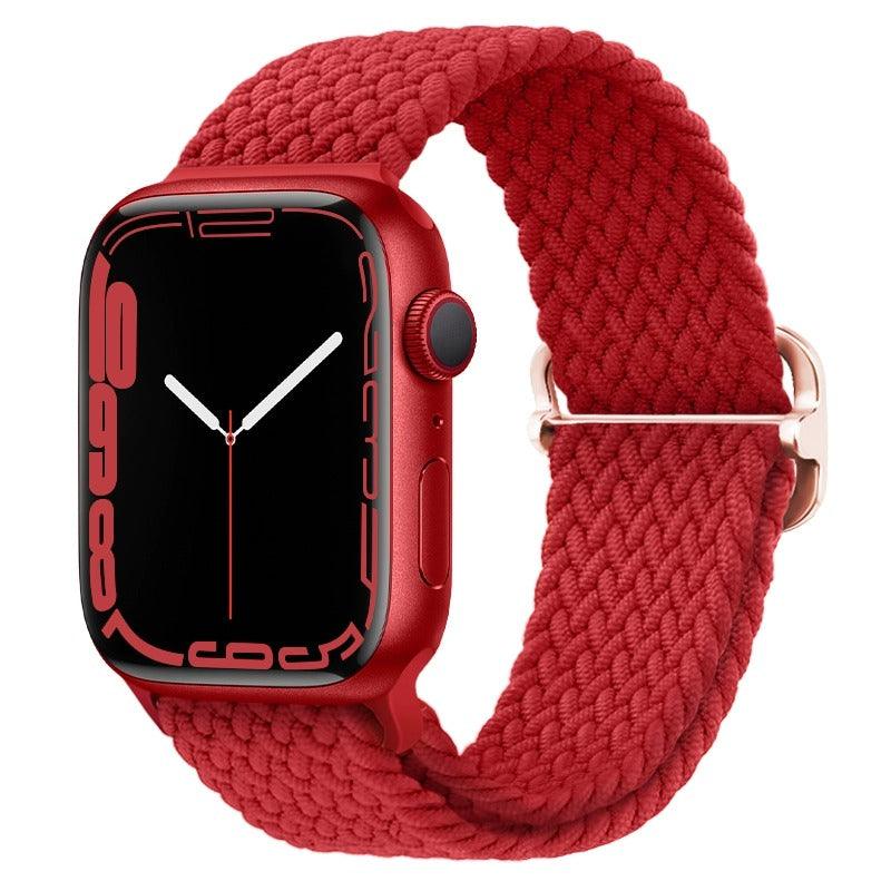 Addison Apple 單色編織錶帶 - hkwatchbandco