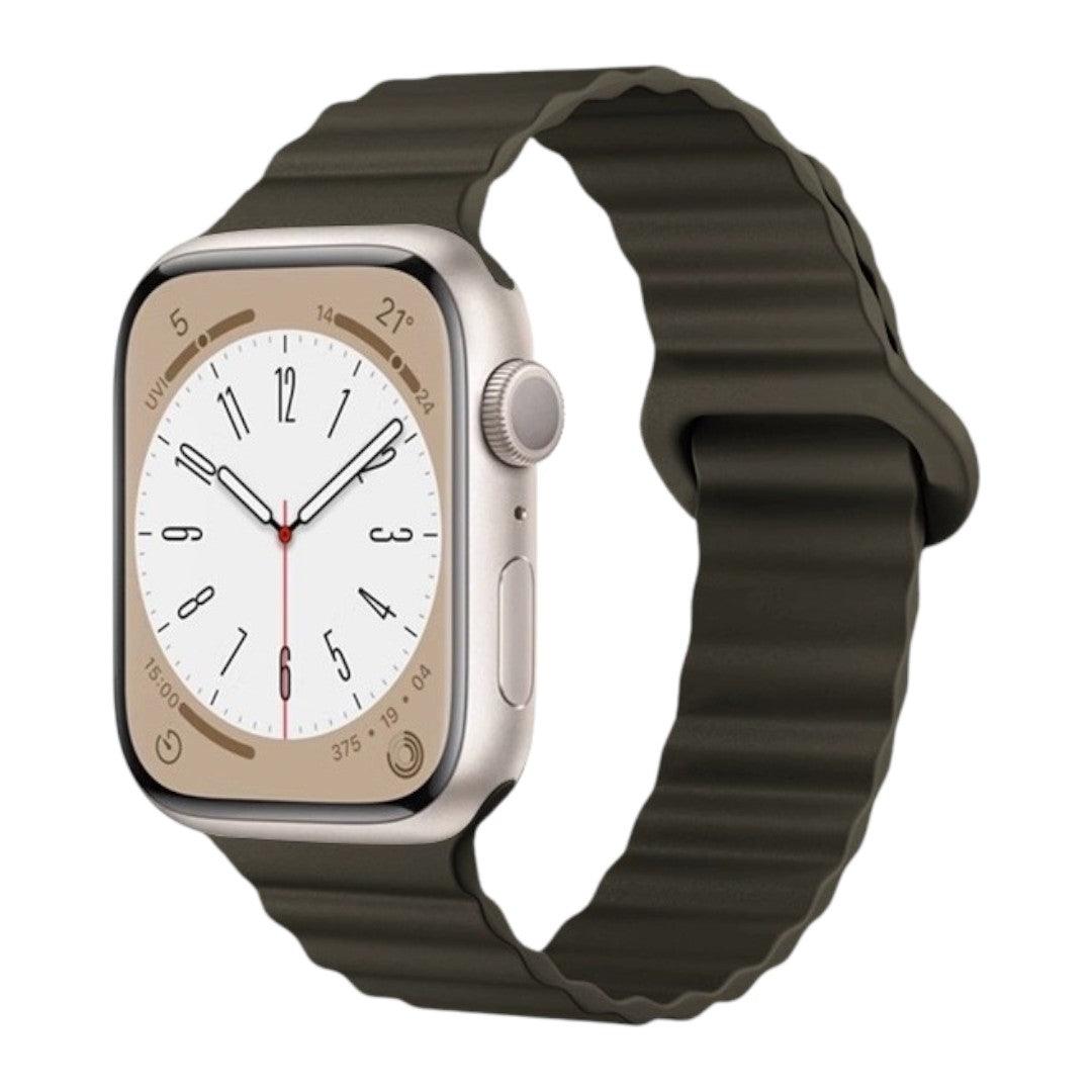 Ace Apple 矽膠單色錶帶 - hkwatchbandco