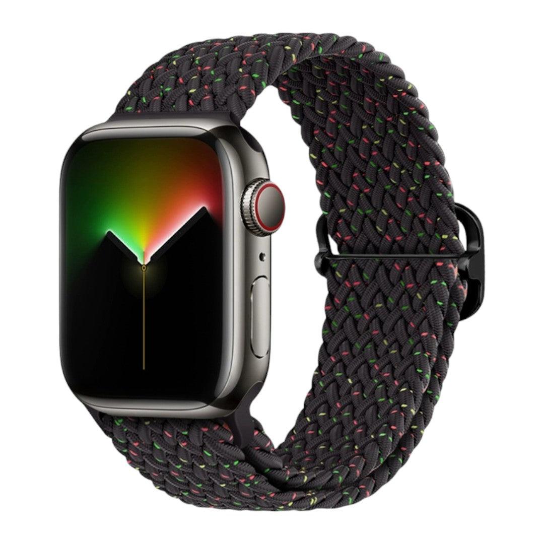 Amari Apple 單色彩點編織錶帶 - hkwatchbandco