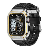 Apple 改裝系列: Micah AP Royal Oak 組合 (不鏽鋼錶殼；矽膠錶帶) - hkwatchbandco
