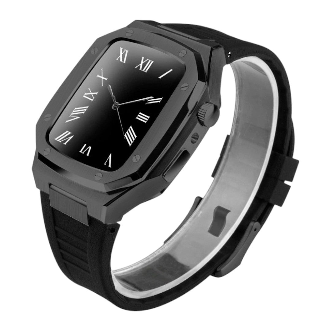 Apple 改裝系列: Milo AP Royal Oak 淨色不銹鋼組合 - hkwatchbandco