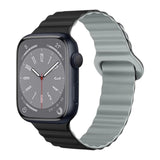 Asher Apple 矽膠雙併色錶帶 - hkwatchbandco