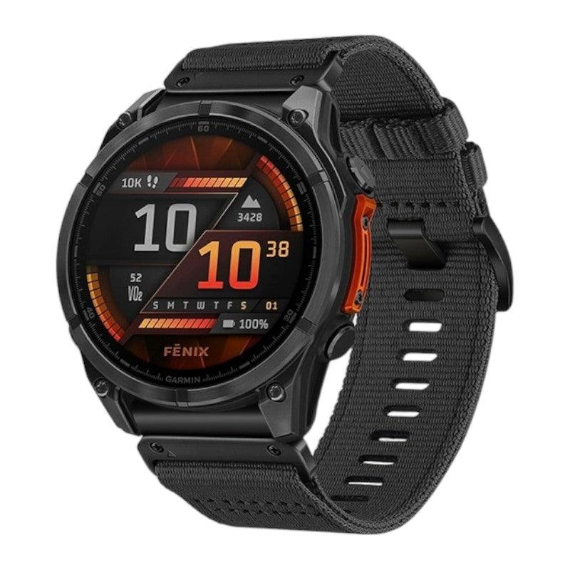 Gerardo Garmin 軍事風編織錶帶 - hkwatchbandco