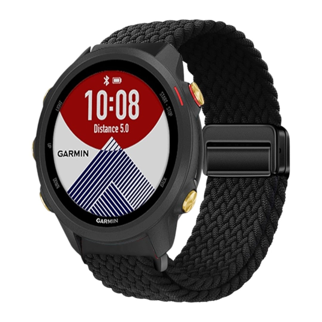 Graham Garmin 淨色編織錶帶 - hkwatchbandco
