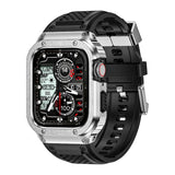 Apple 改裝系列: Micah AP Royal Oak 組合 (不鏽鋼錶殼；矽膠錶帶) - hkwatchbandco