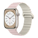 Abdalla Apple 矽膠雙併色錶帶 - hkwatchbandco