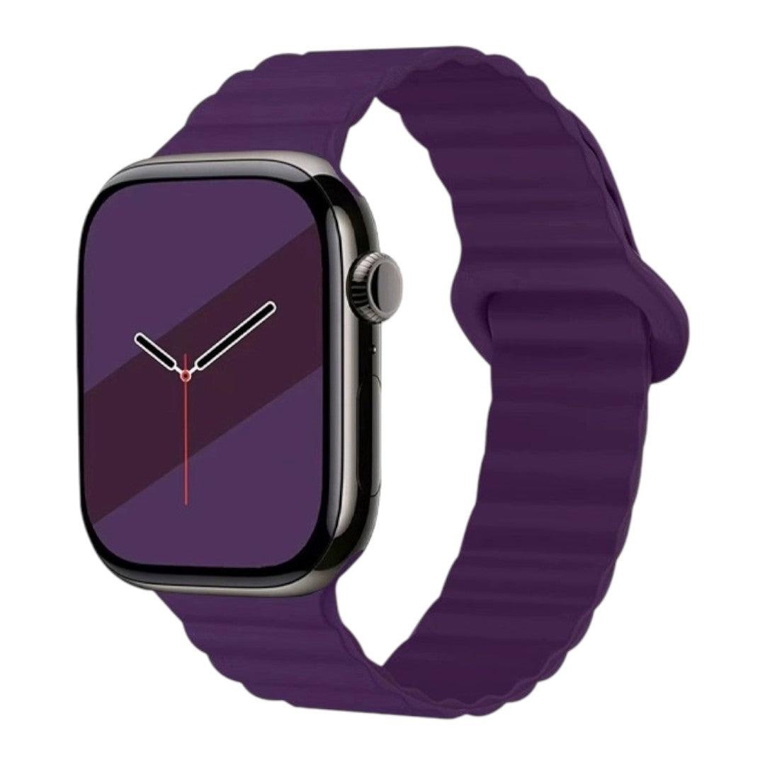 Ace Apple 矽膠單色錶帶 - hkwatchbandco