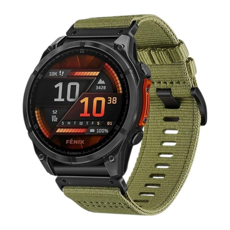 Gerardo Garmin 軍事風編織錶帶 - hkwatchbandco