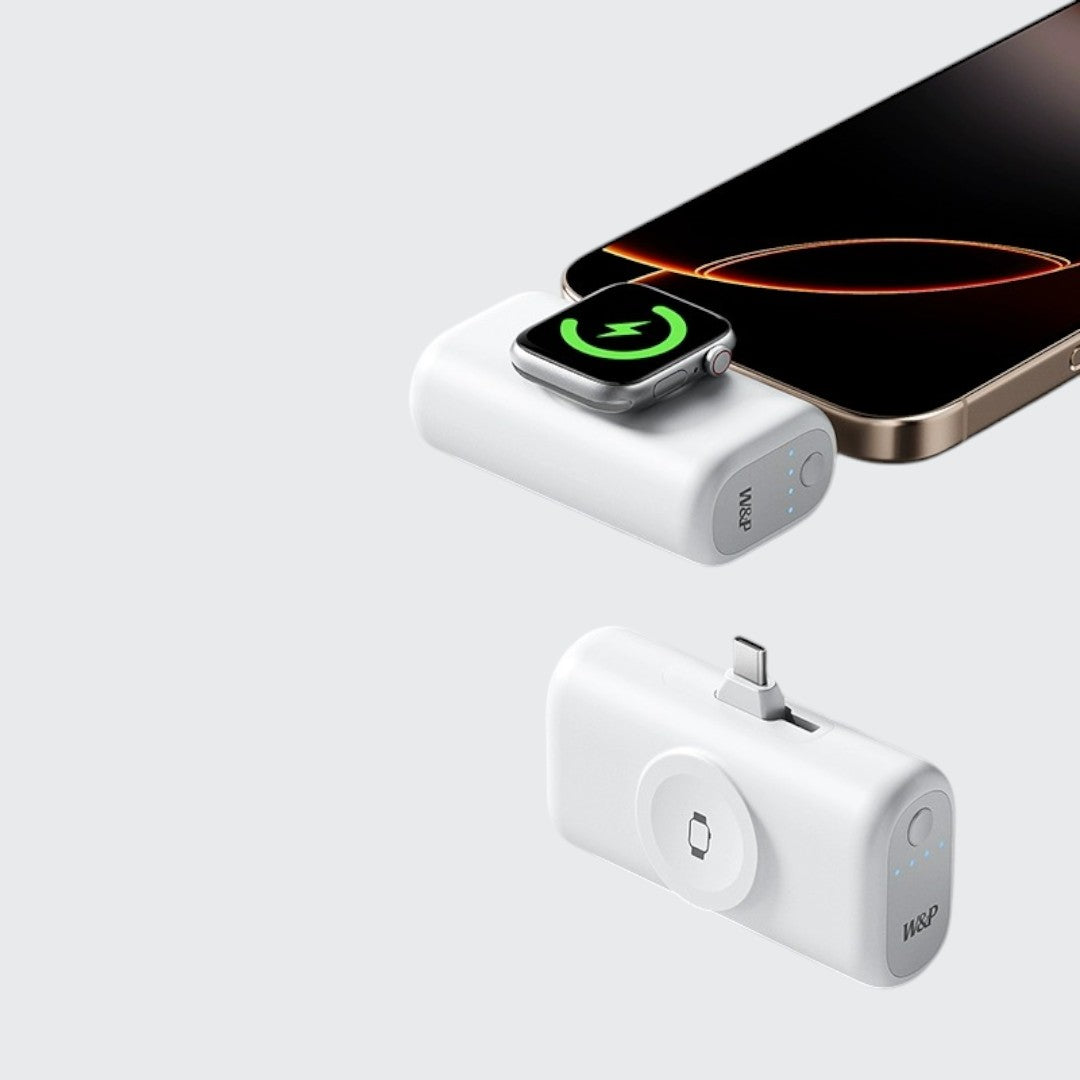 Apple Watch 迷你充電器 (5W自帶線1200mAh) - hkwatchbandco