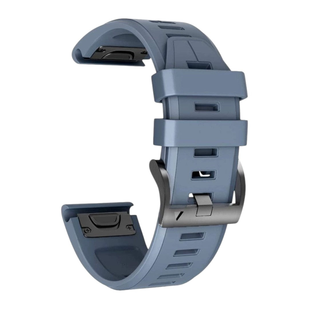 Grady Garmin 矽膠單色錶帶 - hkwatchbandco