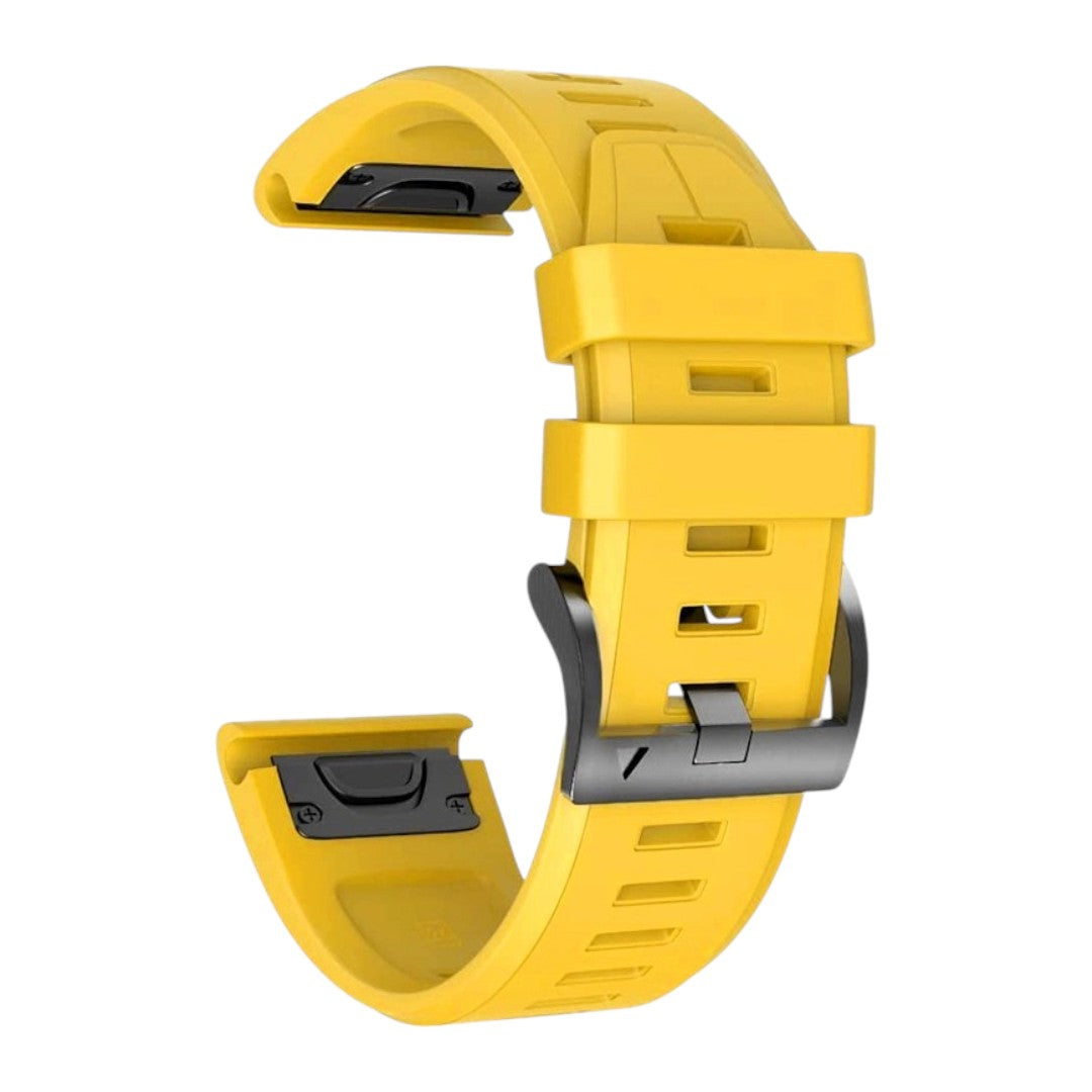 Grady Garmin 矽膠單色錶帶 - hkwatchbandco