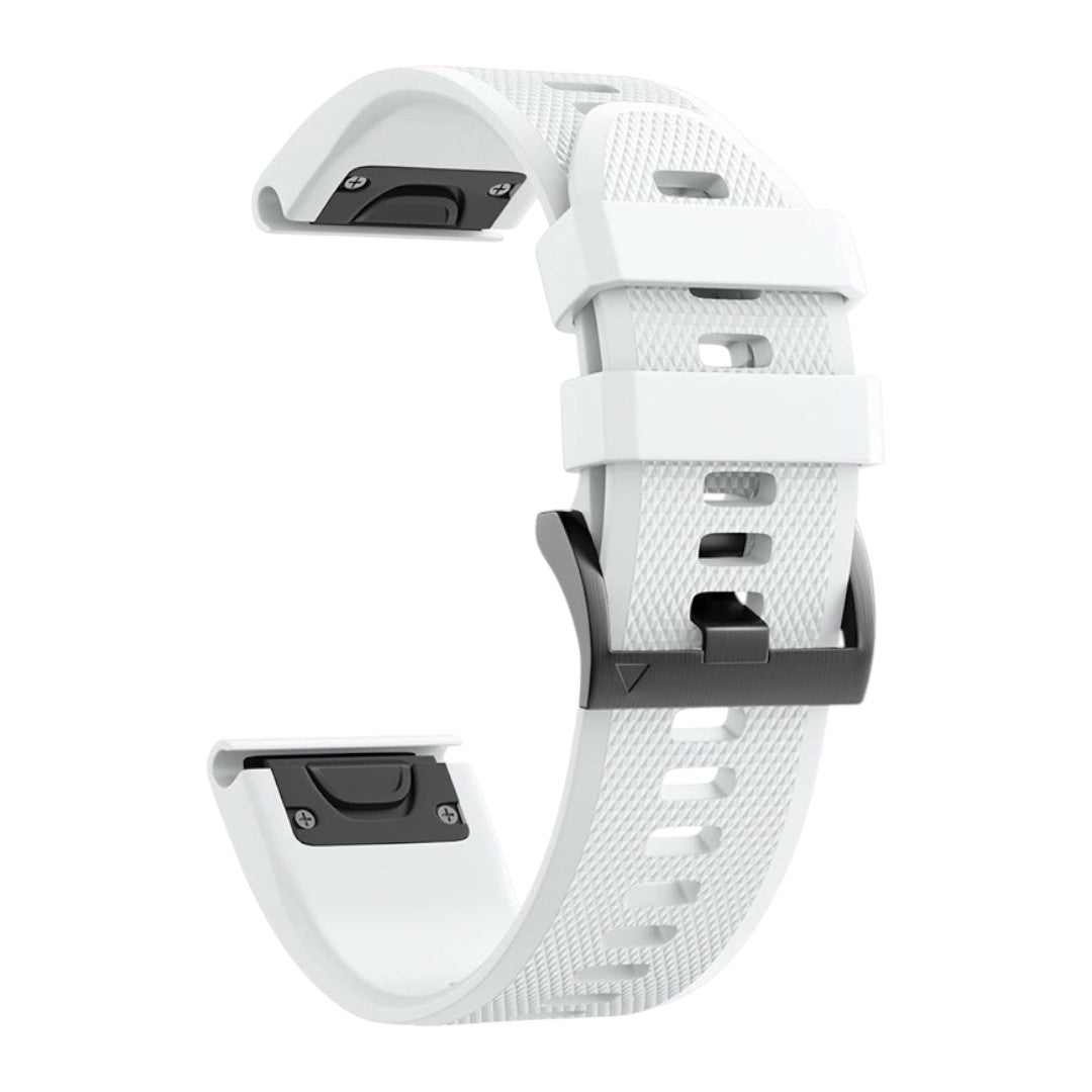Gunner Garmin 矽膠點紋單色錶帶 - hkwatchbandco