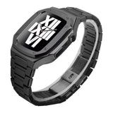 Apple 改裝系列: Milo AP Royal Oak 淨色不銹鋼組合 - hkwatchbandco
