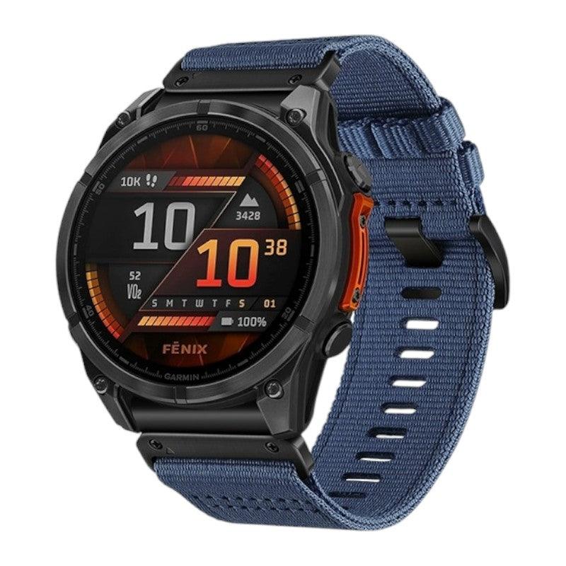 Gerardo Garmin 軍事風編織錶帶 - hkwatchbandco