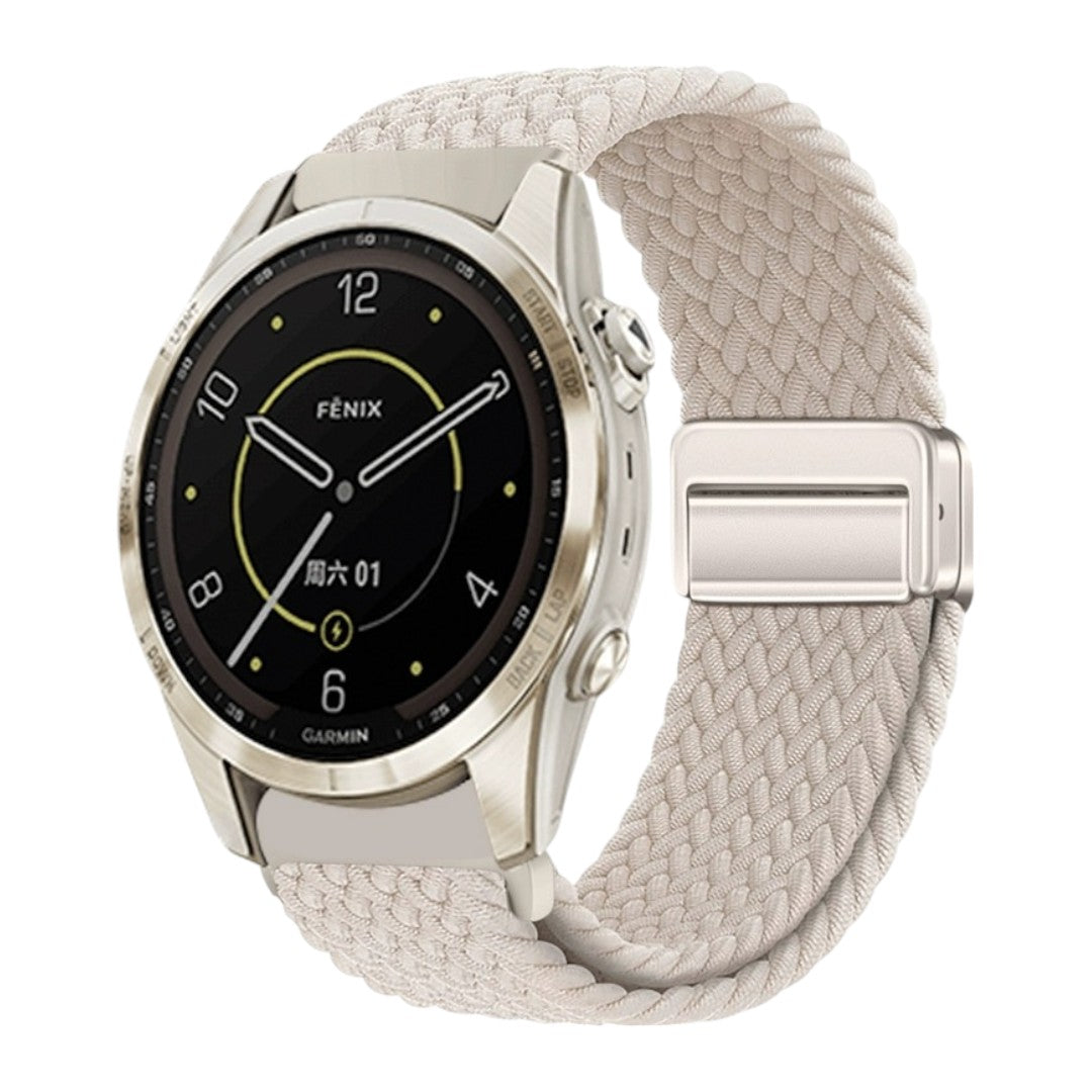 Graham Garmin 淨色編織錶帶 - hkwatchbandco