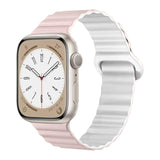 Abdalla Apple 矽膠雙併色錶帶 - hkwatchbandco