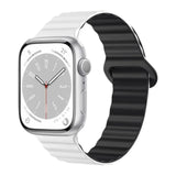 Abdalla Apple 矽膠雙併色錶帶 - hkwatchbandco