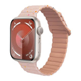 Aarav Apple 矽膠碎花雙併色錶帶 - hkwatchbandco