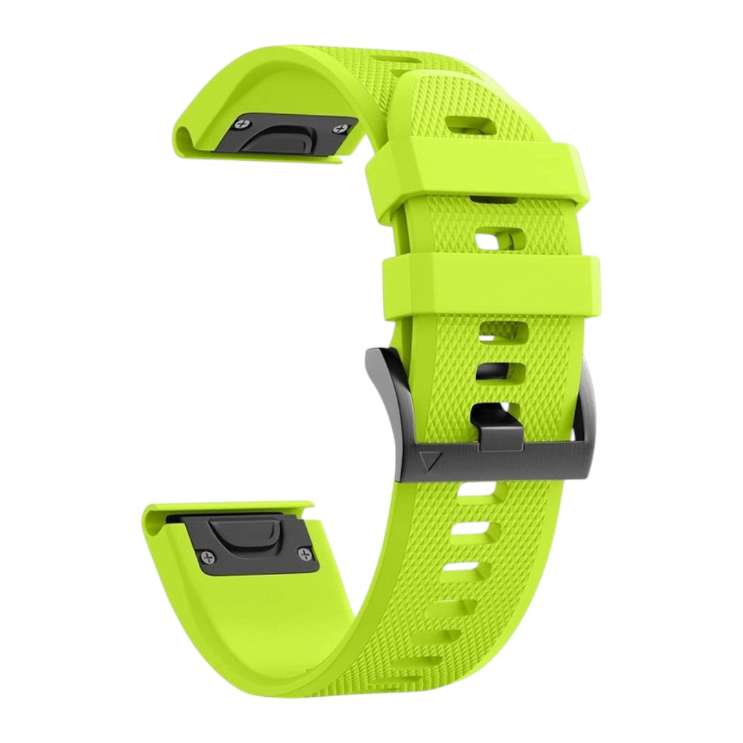 Gunner Garmin 矽膠點紋單色錶帶 - hkwatchbandco