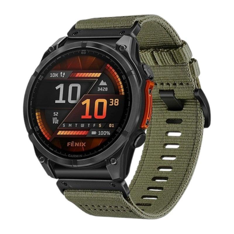 Gerardo Garmin 軍事風編織錶帶 - hkwatchbandco