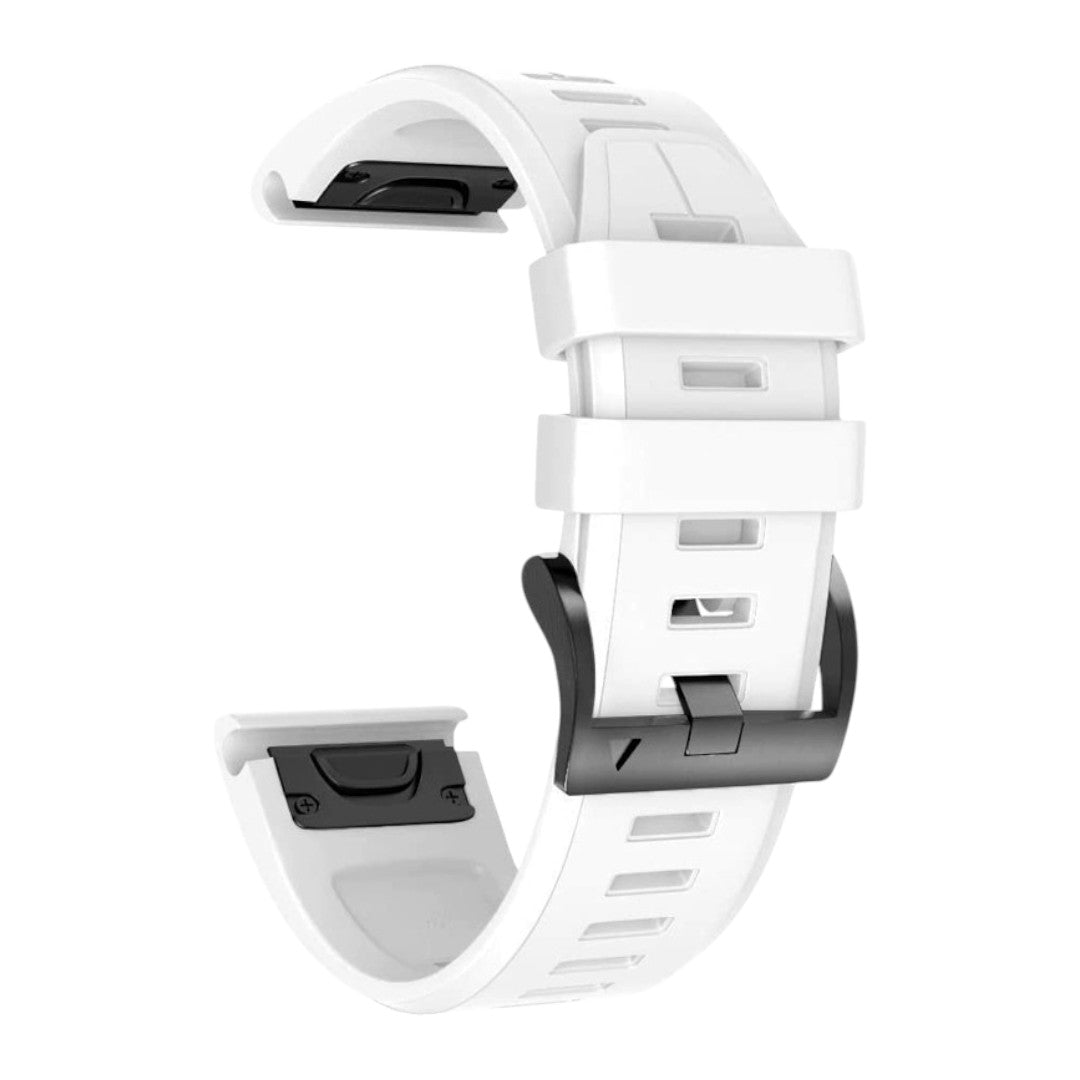 Grady Garmin 矽膠單色錶帶 - hkwatchbandco