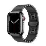 Atlas Apple 金屬蝴蝶扣錶帶 - hkwatchbandco