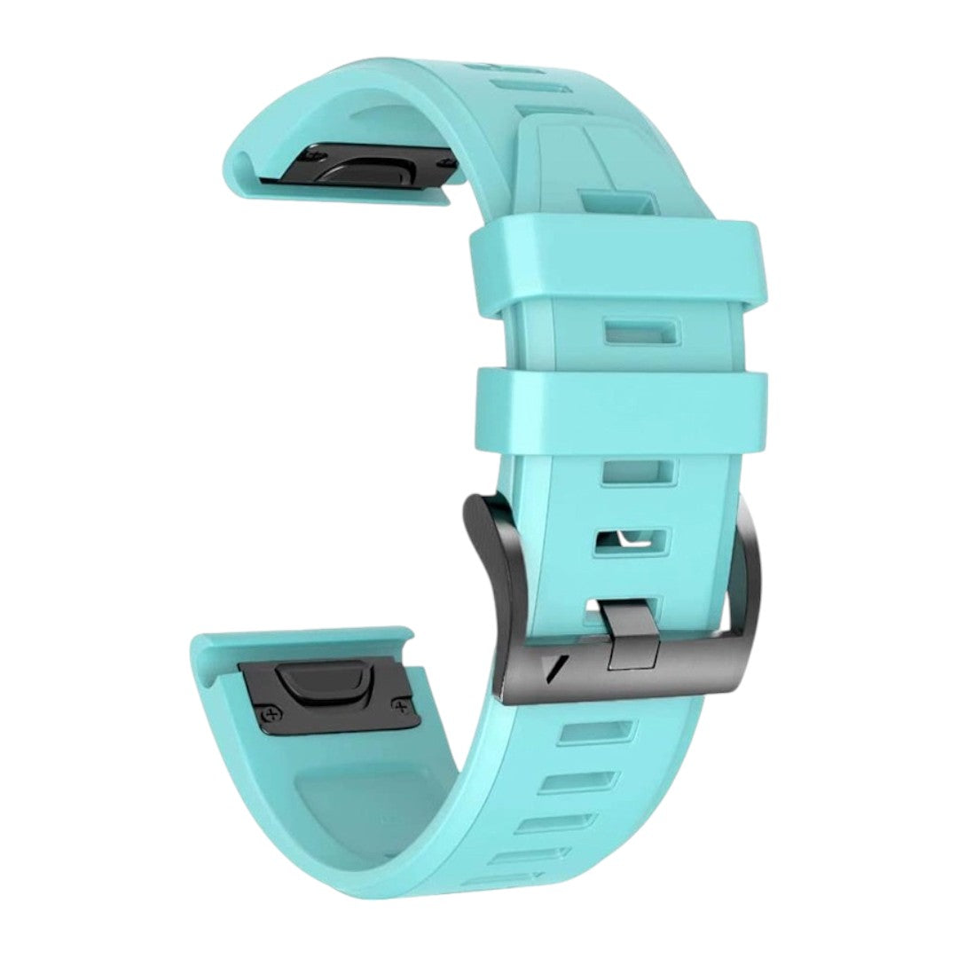 Grady Garmin 矽膠單色錶帶 - hkwatchbandco