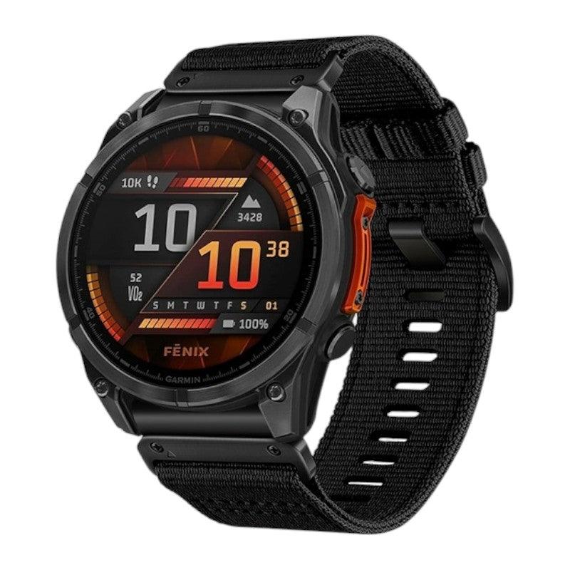 Gerardo Garmin 軍事風編織錶帶 - hkwatchbandco