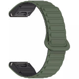 Garrett Garmin 雙色矽膠磁吸錶帶【QuickFit】 - hkwatchbandco