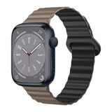 Abdalla Apple 矽膠雙併色錶帶 - hkwatchbandco