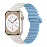 Asher Apple 矽膠雙併色錶帶 - hkwatchbandco