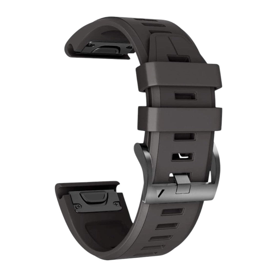 Grady Garmin 矽膠單色錶帶 - hkwatchbandco