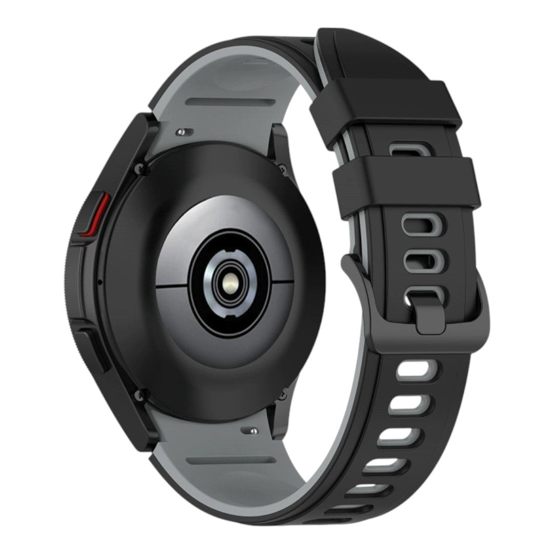 Sabastian Samsung 雙色矽膠錶帶 - hkwatchbandco
