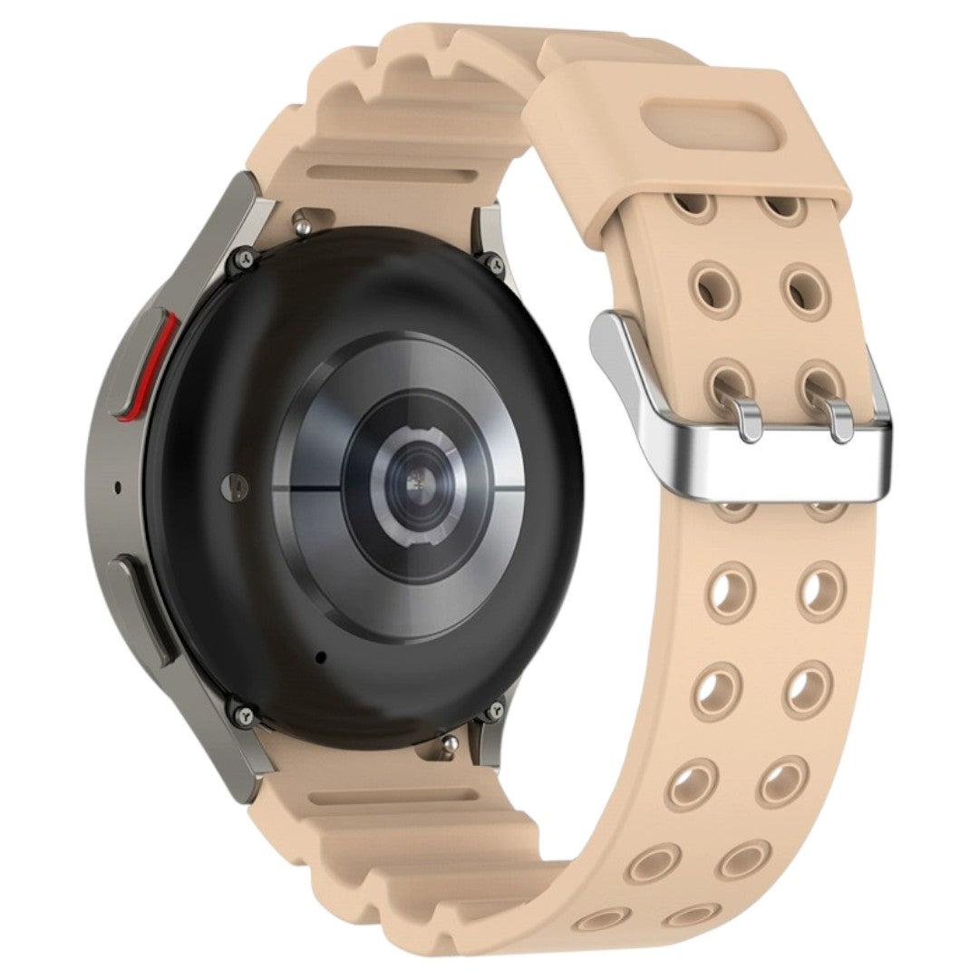 Sakkie Samsung 簡約矽膠錶帶 - hkwatchbandco