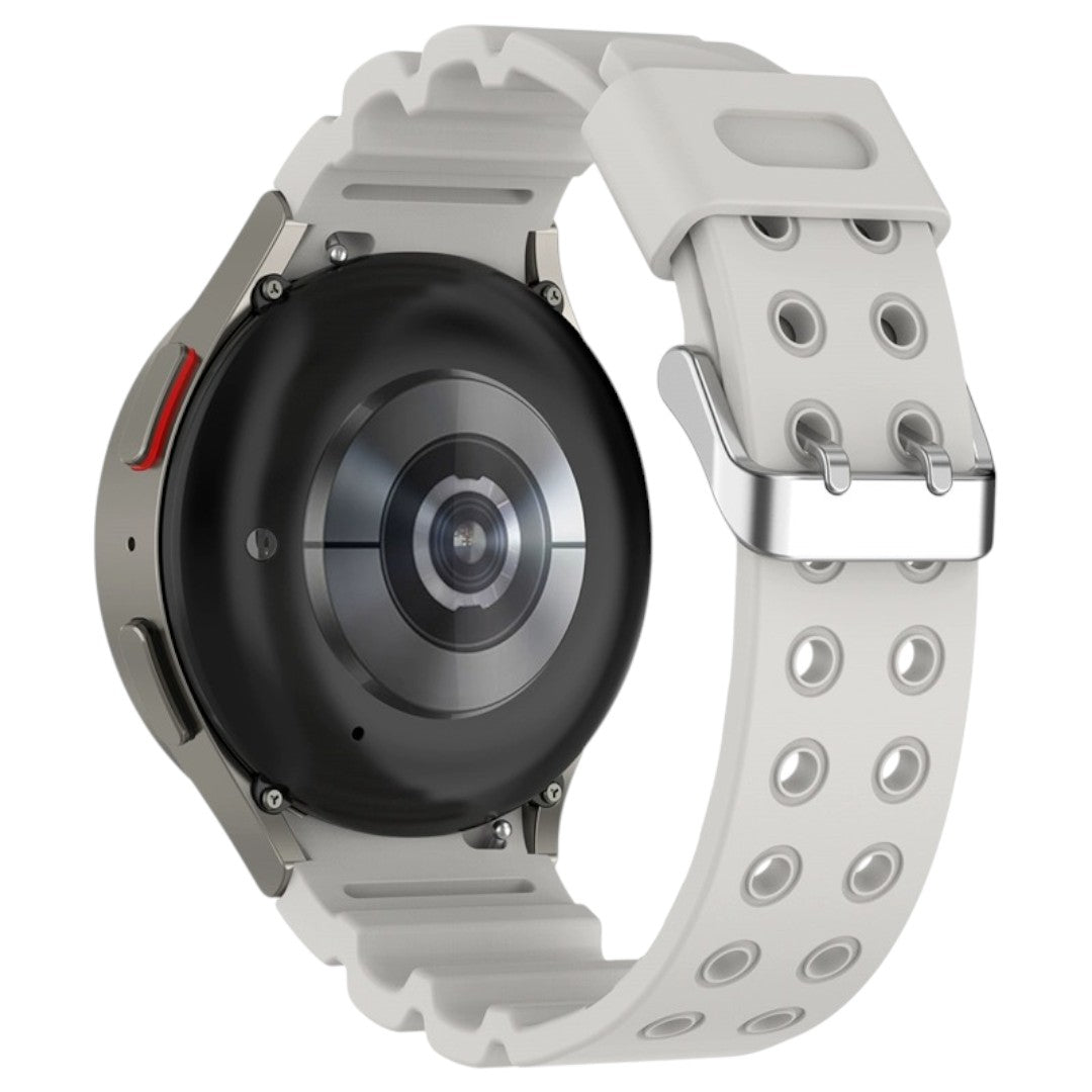 Sakkie Samsung 簡約矽膠錶帶 - hkwatchbandco