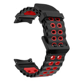 Salvador 拼色雙孔矽膠錶帶 - hkwatchbandco