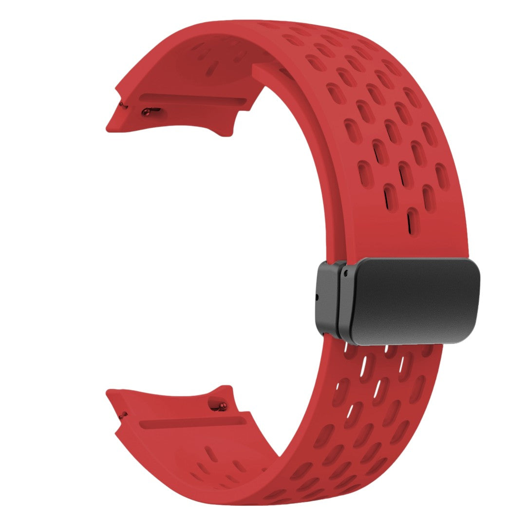 Samuel Samsung 磁吸透氣矽膠錶帶 - hkwatchbandco