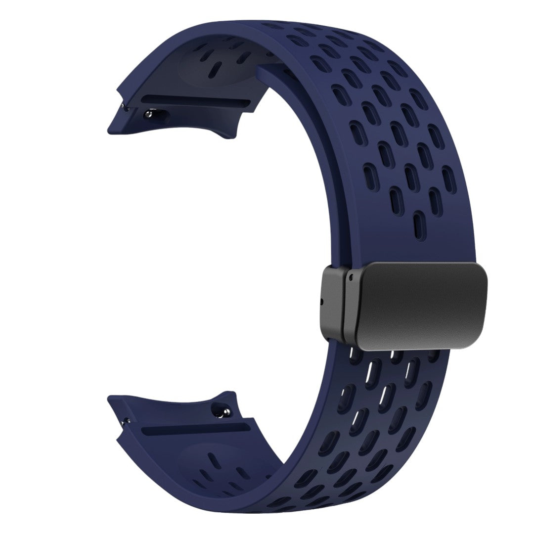 Samuel Samsung 磁吸透氣矽膠錶帶 - hkwatchbandco