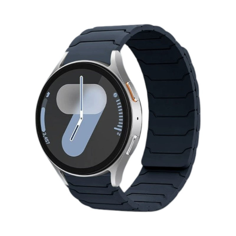 Sandro Samsung 簡約單色磁吸矽膠錶帶 - hkwatchbandco