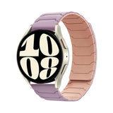 Sanford Samsung 時尚拼色磁吸矽膠錶帶 - hkwatchbandco