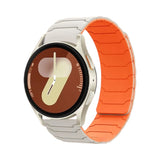 Sanford Samsung 時尚拼色磁吸矽膠錶帶 - hkwatchbandco