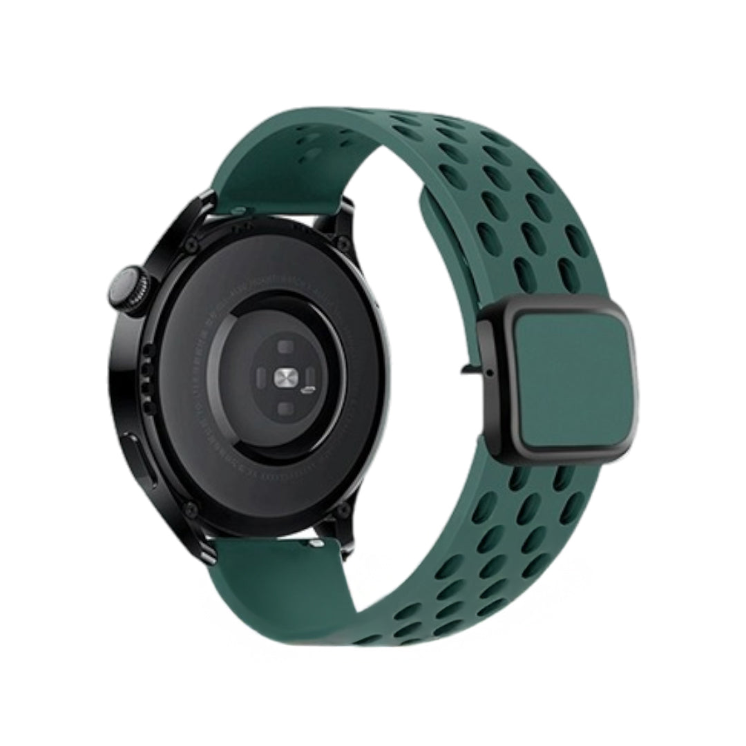 Saraph Samsung 方扣淨色磁吸矽膠錶帶